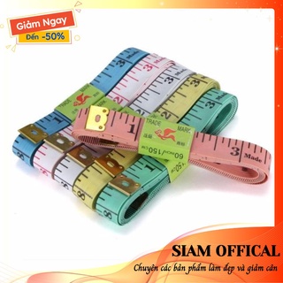 [GIÁ SỈ] Thước dây đo eo,bụng ,đo chiều cao nhiều màu bền đẹp có đầu sắt dài 150cm