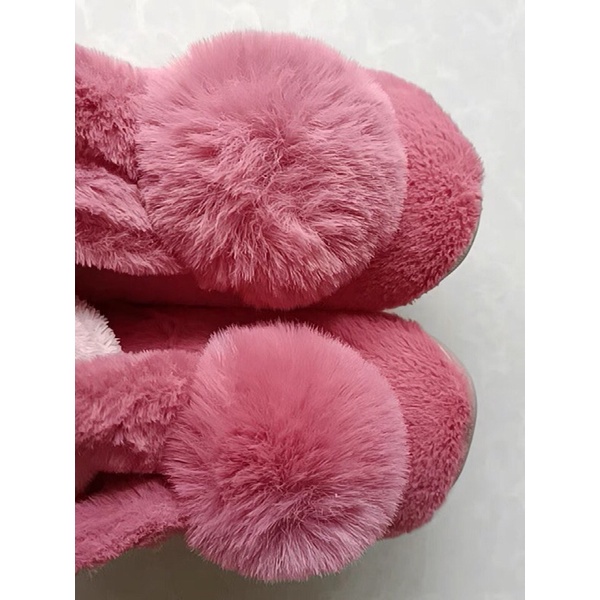 Hàng sẵn- Qccc- Dép bông đi trong nhà hình thú ngộ nghĩnh đáng yêu