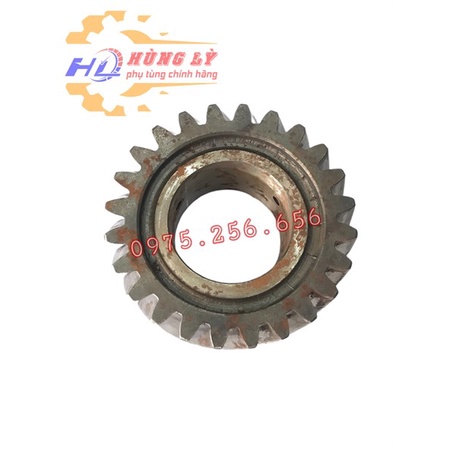 bánh răng (Chuột) 24R chéo/21R chuột số phụ 2 cầu HM6T (không cá JD EQ240 dầy 28mm lỗ phi 62 phụ tùng Hùng Lỳ
