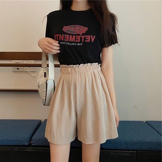 Quần SHORT cạp chun xếp ly siêu mát - siêu hot
