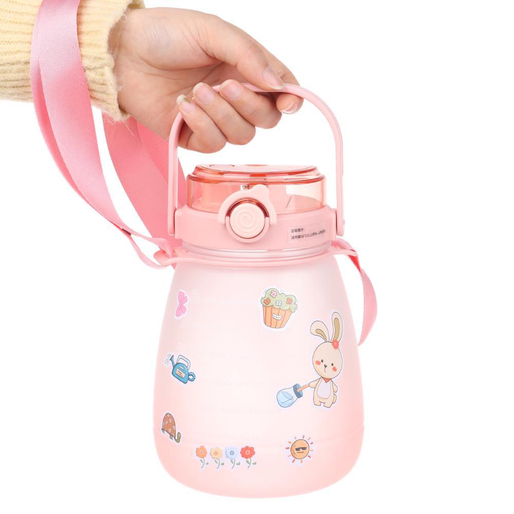 LAKAMIER Bình Nước Màu Gradient Kích Cỡ Lớn Dành Cho Trẻ Em Màu Sắc