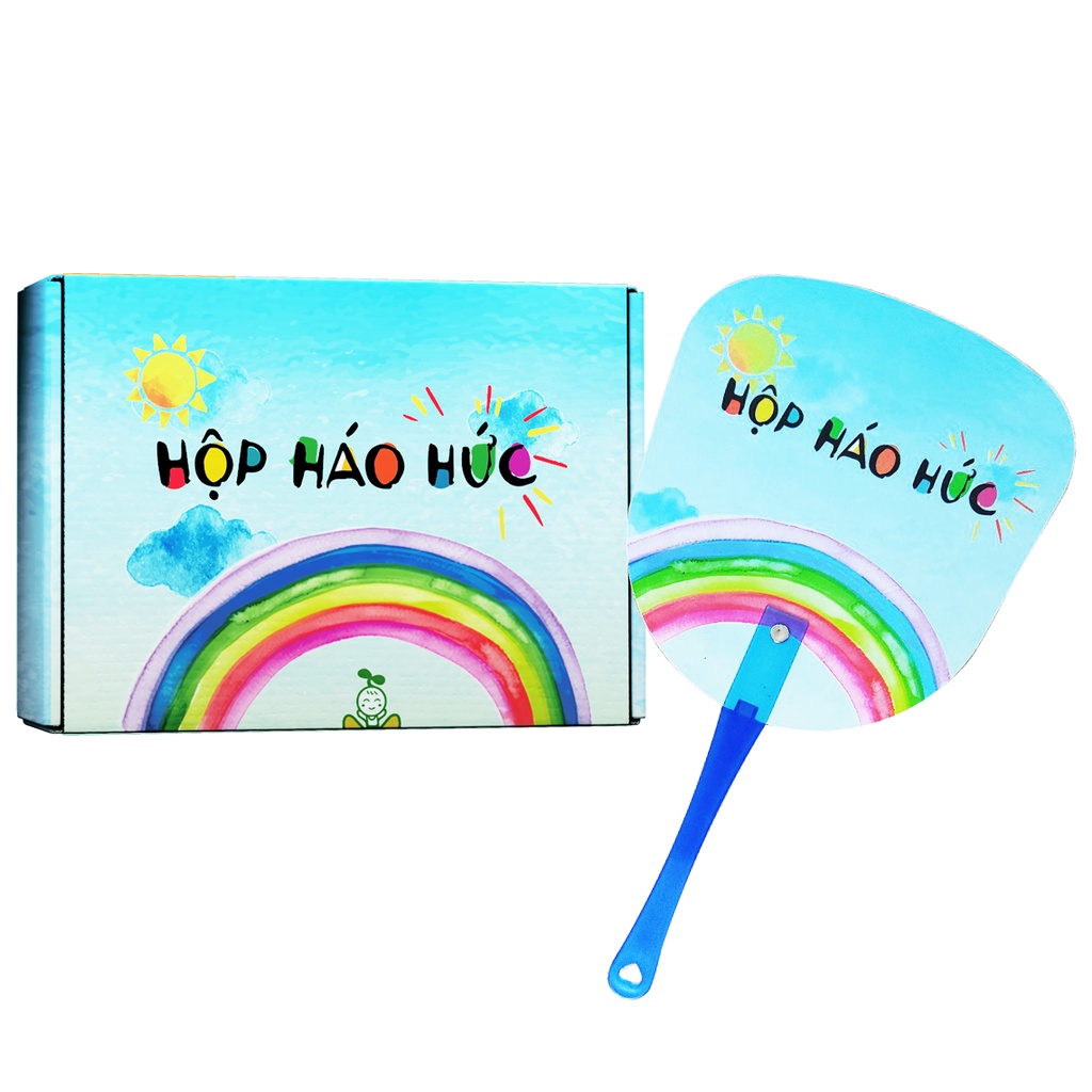 Quạt Háo Hức có cán cầm tay