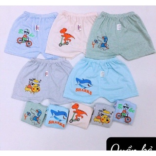 (1 quần) Quần chục đùi giấy/cotton cho bé (4-15kg)