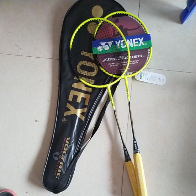 Bộ vợt cầu lông YONEX + tặng kèm 2 quả cầu lông 3 sao
