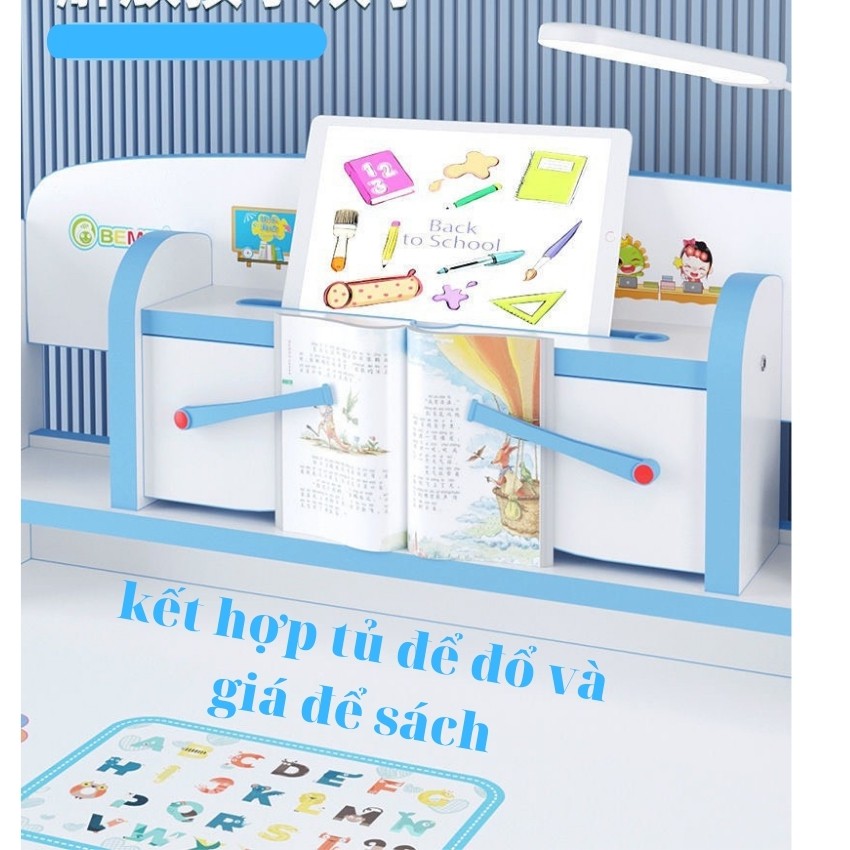 (Mẫu mới) Bàn học sinh thông minh tinomax M01 chống gù chống cận dành cho  trẻ em,tặng kèm đèn led | BigBuy360 - bigbuy360.vn