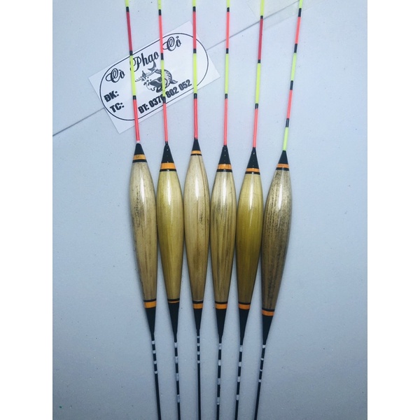 Phao cỏ thủ công, phao cỏ tổng hợp chép, diếc, rô phi. Mã bầu A58