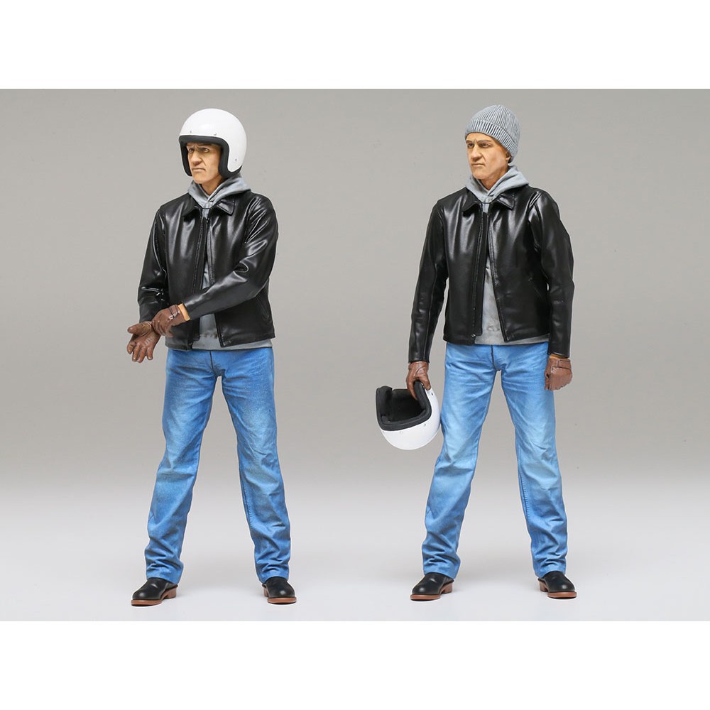 14137 Mô hình người lái xe mô tô 1/12 SCALE STREET RIDER  - GDC