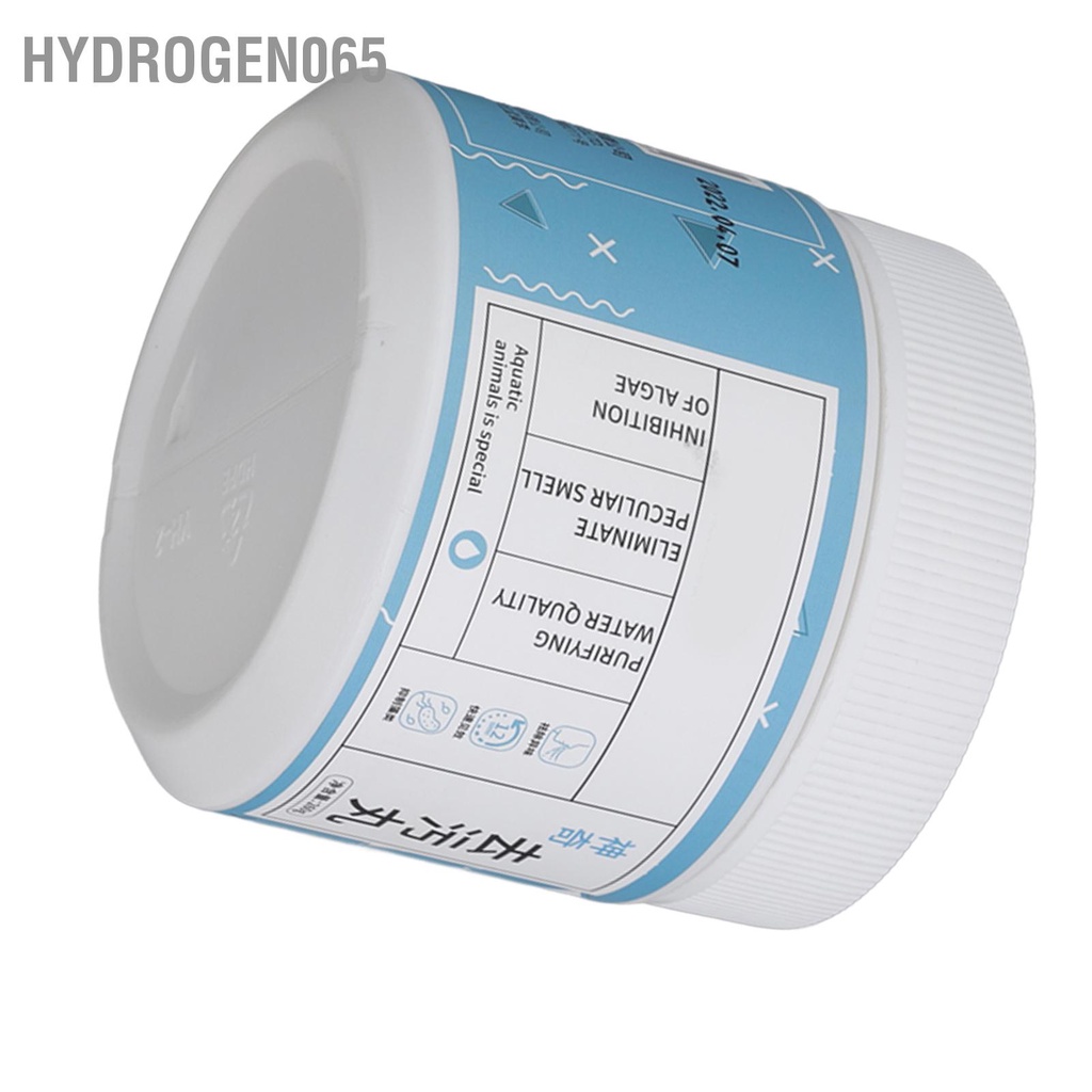 Hydrogen065 Thuốc khử trùng bể cá hấp phụ vật lý Có thể tái sử dụng Ức chế tảo Loại bỏ mùi tanh viên lọc nước