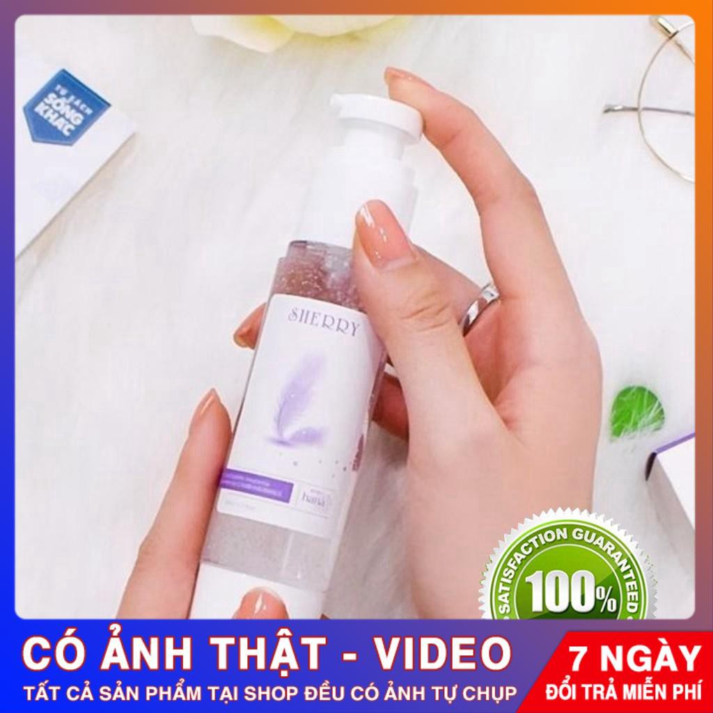 [ CHÍNH HÃNG] Dung Dịch Vệ Sinh Phụ Nữ Sherry Khử mùi, cân bằng độ pH tự nhiên, phục hồi tổn thường, se khít “vùng kín”