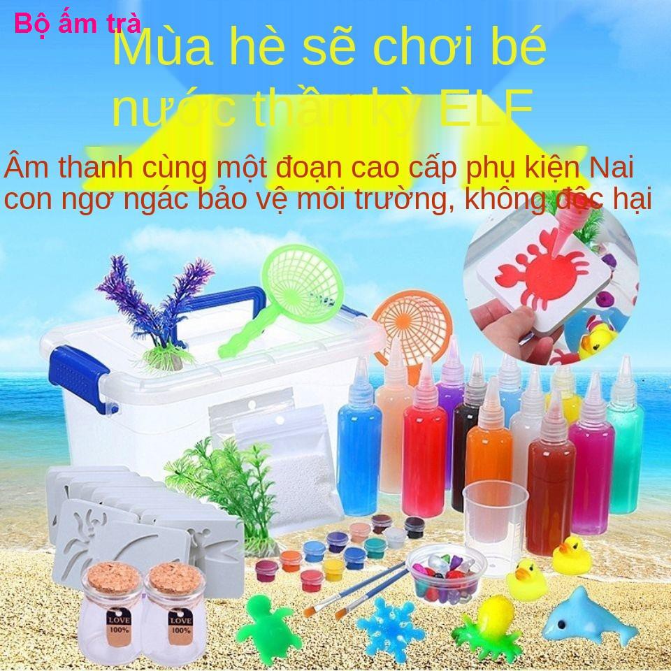 đồ chơi giáo dụcNước ma thuật cho bé đồ chơi đại dương khuôn hướng dẫn sử dụng tự làm nguyên liệu sản xuất bộ xếp h