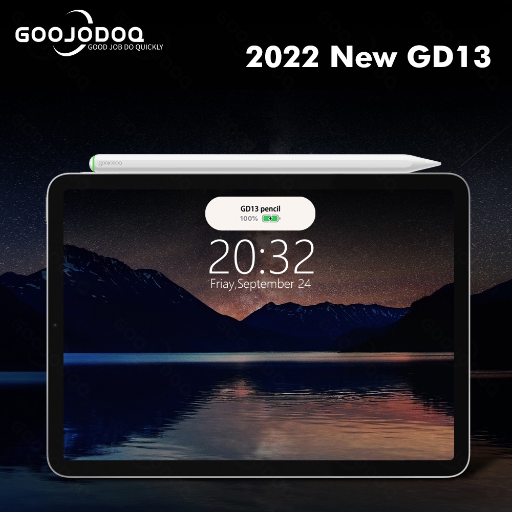GOOJODOQ Bút Chì Cảm Ứng Gojdoq 13th GD13 Cho iPad mini 6 Air 4 Air 5 2019 2020 2021 Pro 11 Pro 12.9
