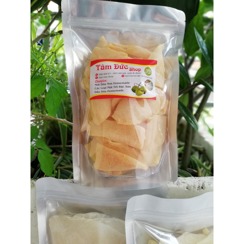 0.5kg Mứt dừa non miếng