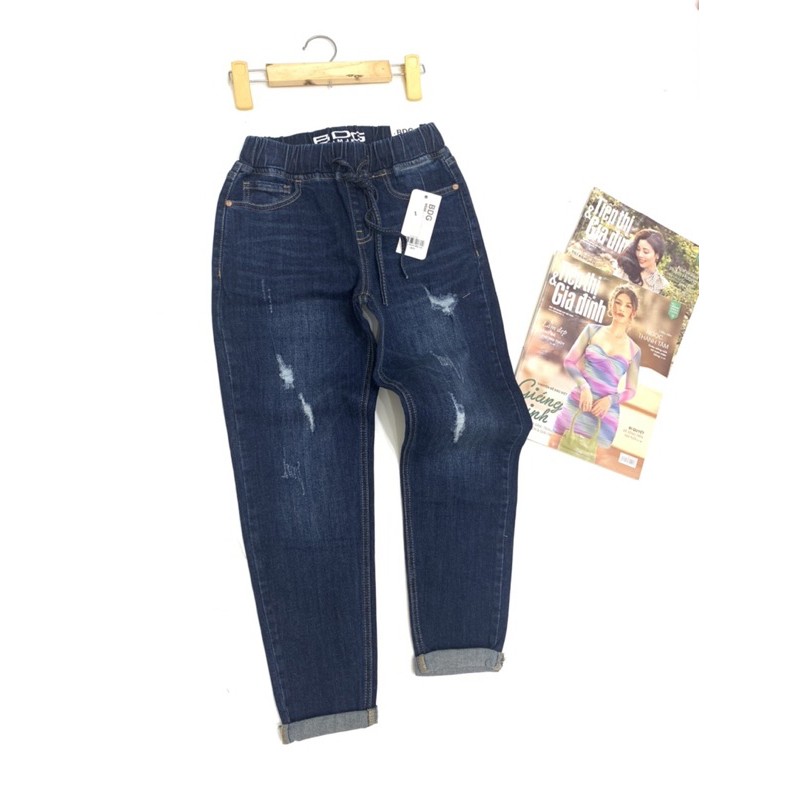 QUẦN JEANS NỮ LƯNG THUN XUẤT KHẨU (45-65kg) | BigBuy360 - bigbuy360.vn