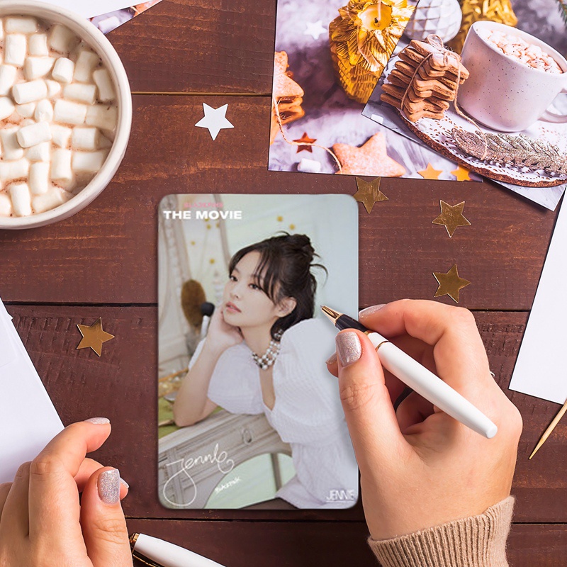 Set 5 tấm thẻ ảnh lomo hình nhóm nhạc Blackpink