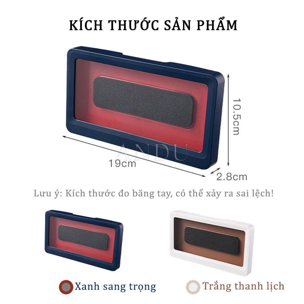 Hộp Đựng Điện Thoại Gắn Tường Chống Thấm Nước Tiện Dụng Dùng Cho Nhà Tắm