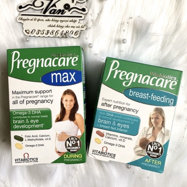 Pregnacare Max Của ANH , Dành Cho Bà Bầu Và Cho Con Bú
