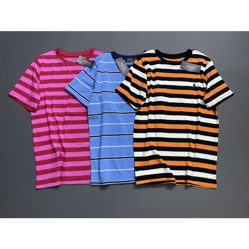 ÁO THUN SỌC TAY NGẮN