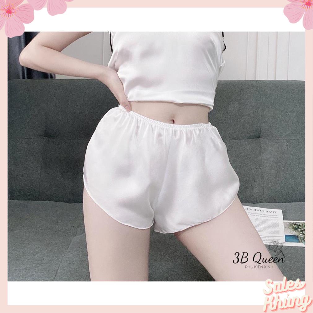 Đồ ngủ sexy🌺FreeShip🌺Quần đùi nữ siêu cute, mặc ngủ, mặc trong váy, lụa satin cao cấp | BigBuy360 - bigbuy360.vn