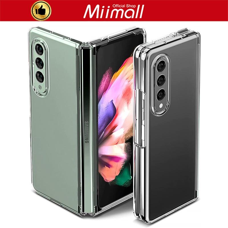 Ốp Lưng Cứng Trong Suốt Cho Samsung Galaxy Z Fold 3 - 5G, Z Fold 4 - 5G. Ốp 2 Mặt Trước Sau, Filo Shop