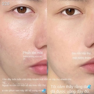 ♦Freda Yilian axit hyaluronic xịt dưỡng ẩm dành cho nữ toner làm dịu nước chăm sóc mặt học sinh
