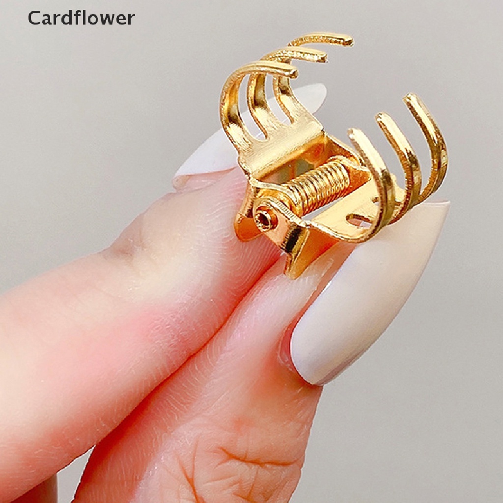 Bộ 5 Kẹp Tóc Kim Loại Nhỏ Xinh Thời Trang Cổ Điển Cho Nữ