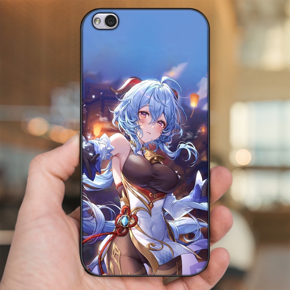 Ốp lưng Xiaomi Redmi 5A viền đen in hình Ganyu Genshin Impact