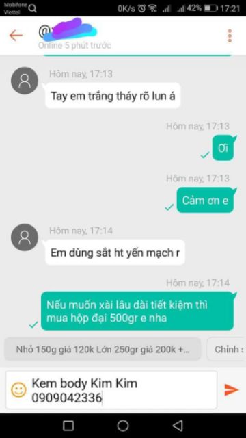 Kem body trắng da handmade | BigBuy360 - bigbuy360.vn