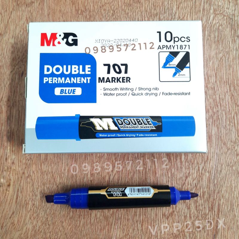 Bút lông dầu 2 đầu M&G 707 .