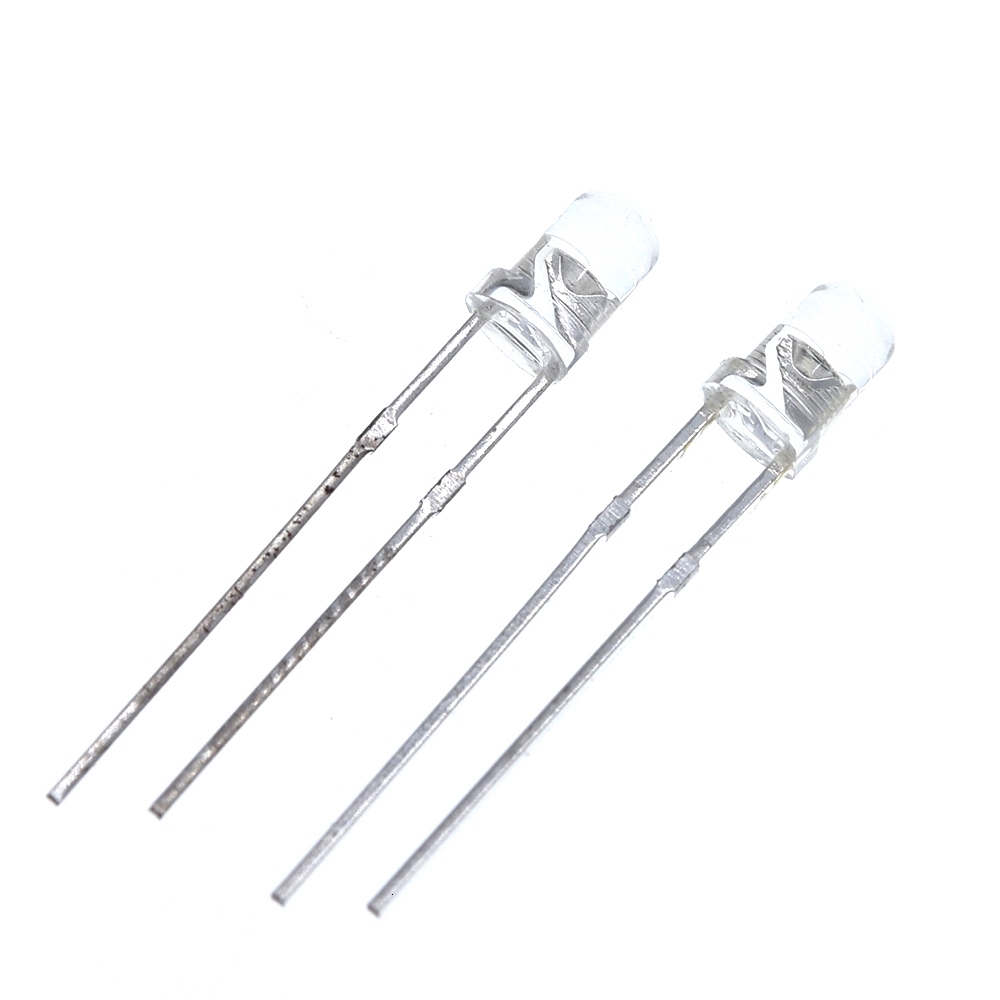 Set 100 Bóng Đèn Đi Ốt 3mm Đa Dụng Chất Lượng Cao | BigBuy360 - bigbuy360.vn