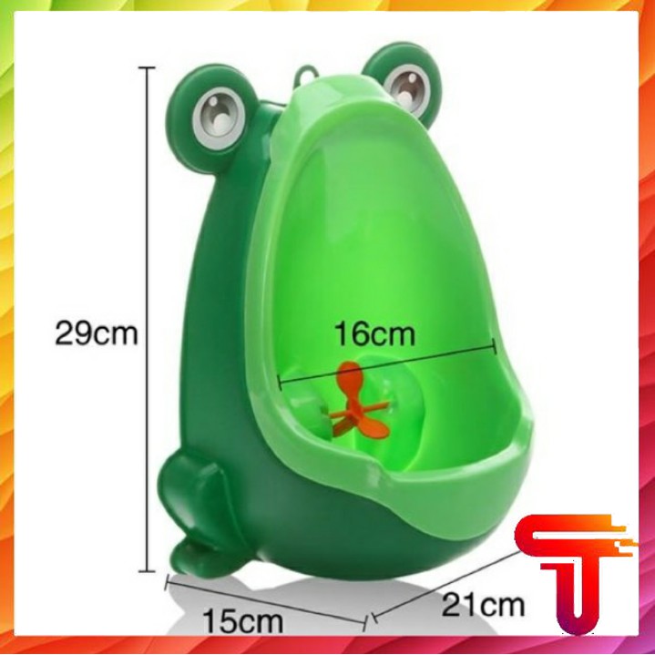 Bô con ếch Bồn tiểu mini cho bé trai dán hoặc treo tường hình ếch con cute T3B1