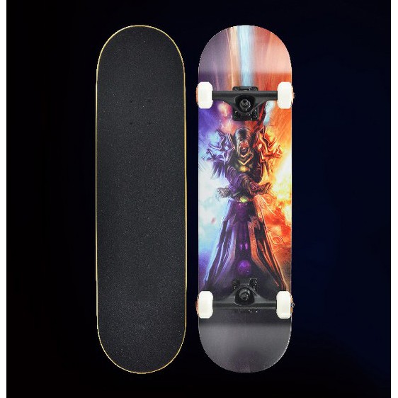 Ván Trượt thể thao 45cm, 60cm, 70cm, 80cm Skateboard Chính Hãng GUROSS Gỗ Ép Cao Cấp 7 Lớp dành cho trẻ em và người lớn