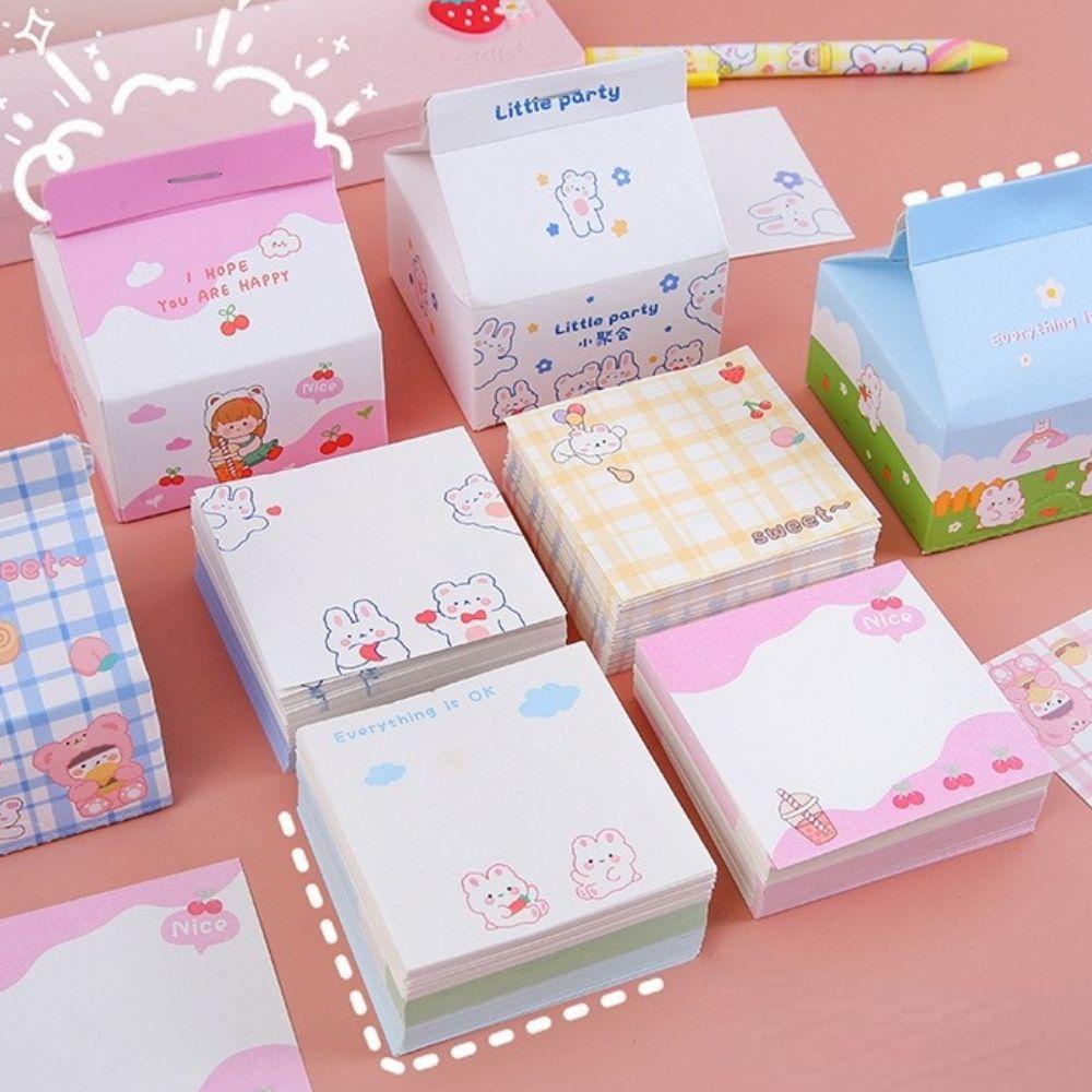 Set 200 Tấm Giấy Ghi Chú Hình Thỏ Dễ Thương
