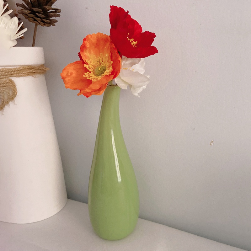 Bình hoa gốm phong cách Bắc Âu đơn giản tiện dụng trang trí nội thất/ làm đạo cụ chụp ảnh | BigBuy360 - bigbuy360.vn