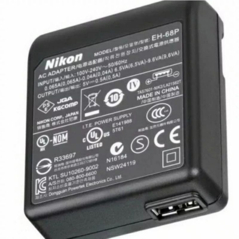 Bộ Sạc coolpix S3000 6000 8100 4000 80 nikon EH-68 Chuyên Dụng