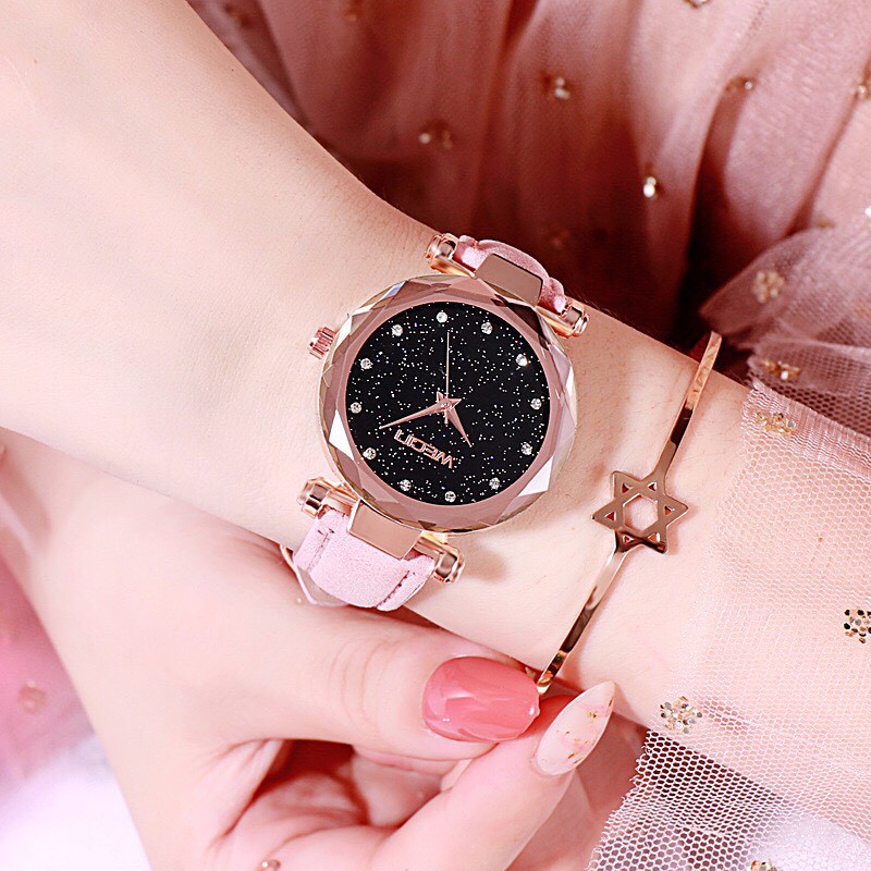 ĐỒNG HỒ NỮ DÂY DA SHDHD MẶT 12 CHẤM D305 THỜI TRANG | BigBuy360 - bigbuy360.vn