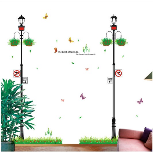 COMBO 2 TẤM DECAL TRANG TRÍ TƯỜNG CHỐNG THẤM