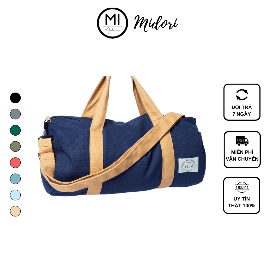 Túi trống du lịch tập gym xách tay tiện dụng Local Brand chính hãng Midori Workshop