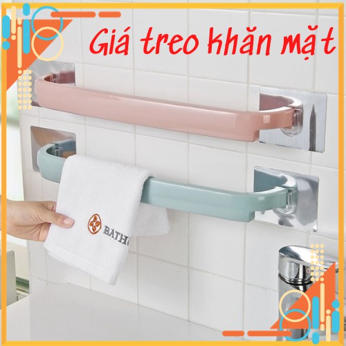 Giá treo khăn mặt - Giá treo đồ đa năng dán tường bằng nhựa (GKD01)