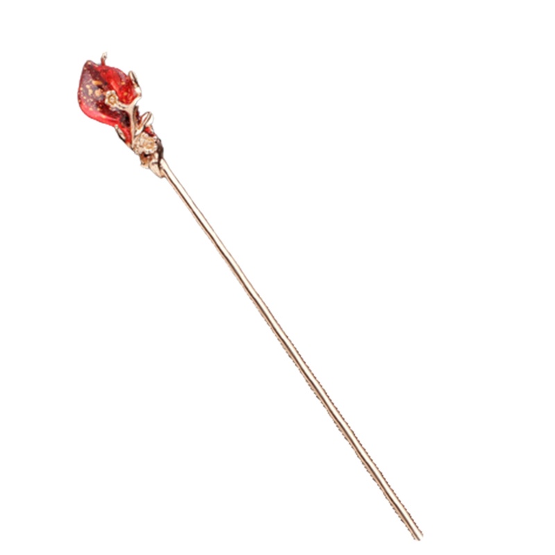 Trâm Cài Tóc Dài Bằng Kim Loại Phong Cách Trung Hoa Tinh Tế