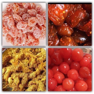 Combo 4 loại ômai đào-mận-me-anh đào 250g/1 loại