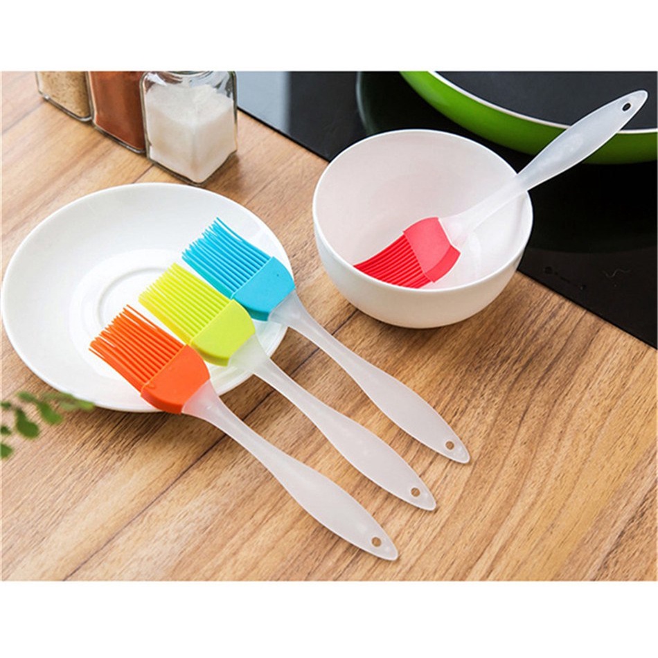 Cọ Silicon Quét Dầu, Ướp Gia Vị - Chổi Silicone Phết Bơ Làm Bánh Tiện Lợi 88305 Korea Store 88