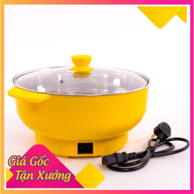 Nồi lẩu điện lắp kính đủ size,Nồi Lẩu Đa Năng - Chiên, Xào, Nấu Ăn, Nấu Lẩu