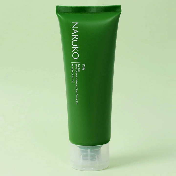 Gel Tẩy Tế Bào Chết Chiết Xuất Tràm Trà Naruko Tea Tree Shine Control and Blemish Clear Peeling Gel 120g | BigBuy360 - bigbuy360.vn