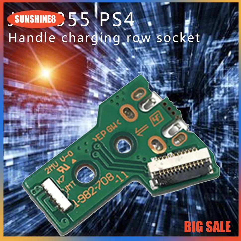 【SUN】JDS-055 Handle charging socket switch board 12PIN cable Module for ps4