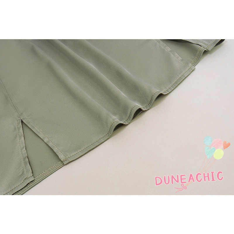 Đầm hai dây DUNEA L0802 phối kéo khoá thời trang cho nữ