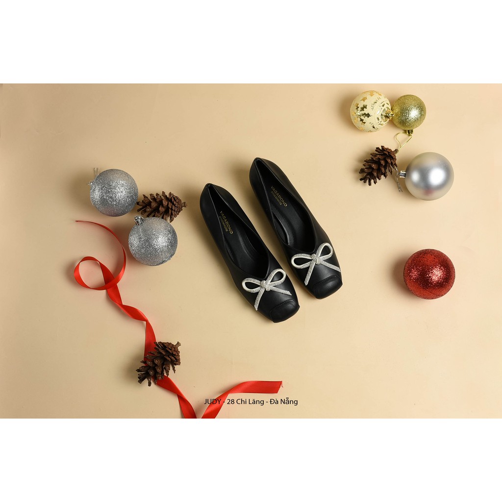 GIÀY BÚP BÊ VGB NƠ CƯỜM MŨI VUÔNG DA MỀM ÊM CHÂN HÀNG VNXK | BigBuy360 - bigbuy360.vn