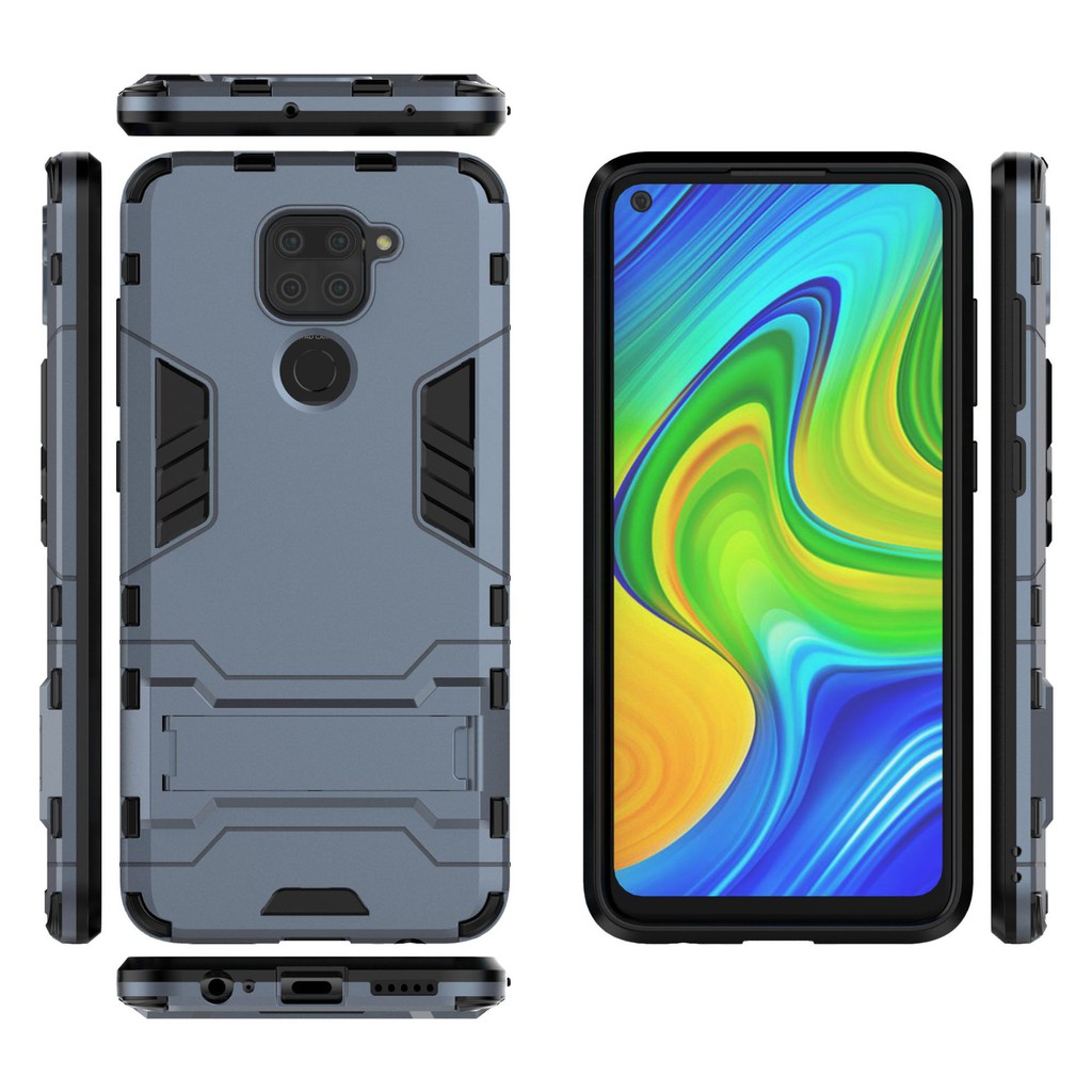 Ốp lưng Xiaomi Redmi Note 9 / Redmi 10x 4G - Ốp lưng chống sốc Iron man siêu bền