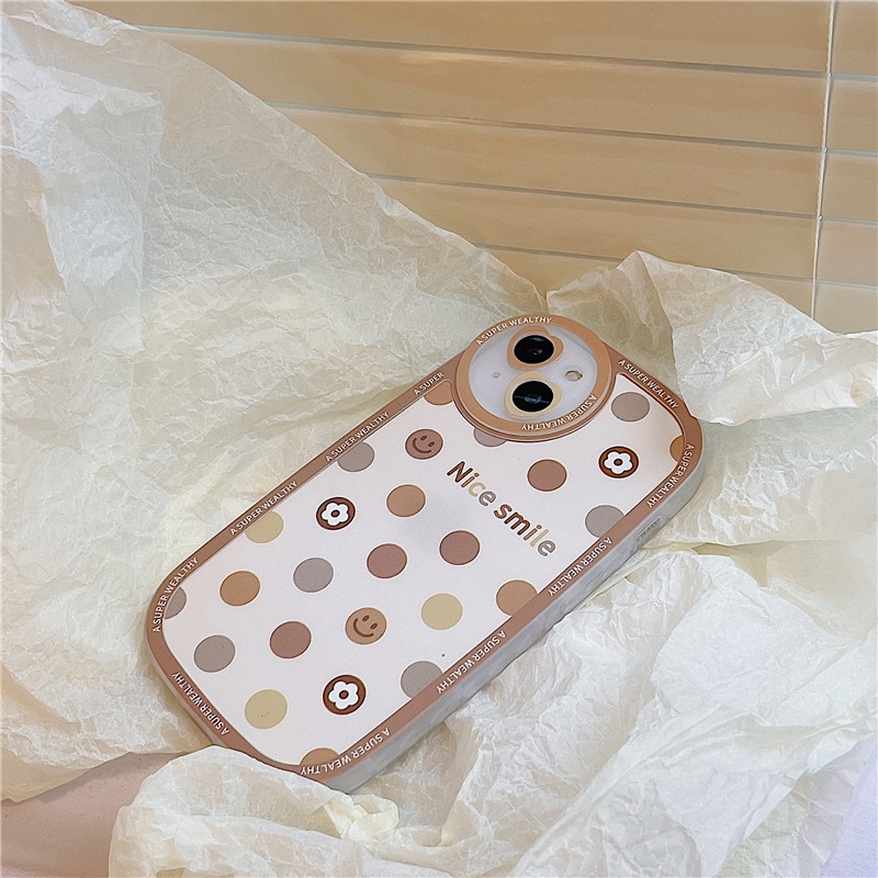 Ốp lưng iphone ốp Điện Thoại Họa Tiết Chấm Bi MINI Cho iPhone 14 13 12 11 PROMAX XS XR XSMAX SE2020 6 7 8PLUS