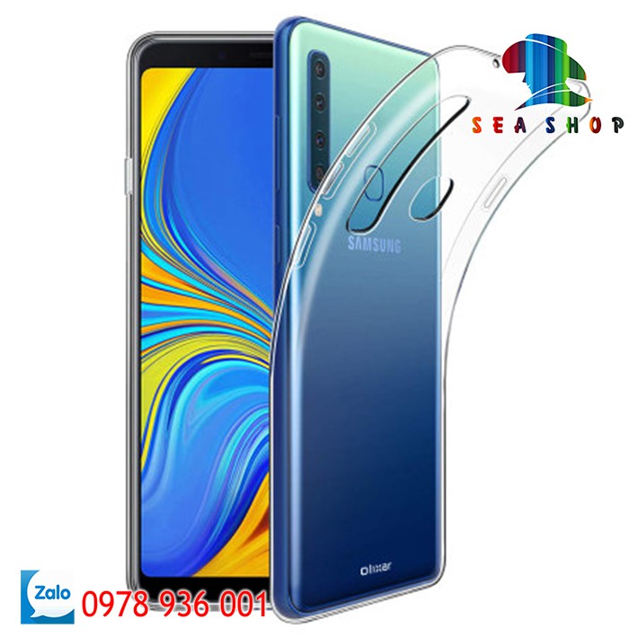 Ốp lưng Samsung Galaxy A9 2018 silicon trong suốt