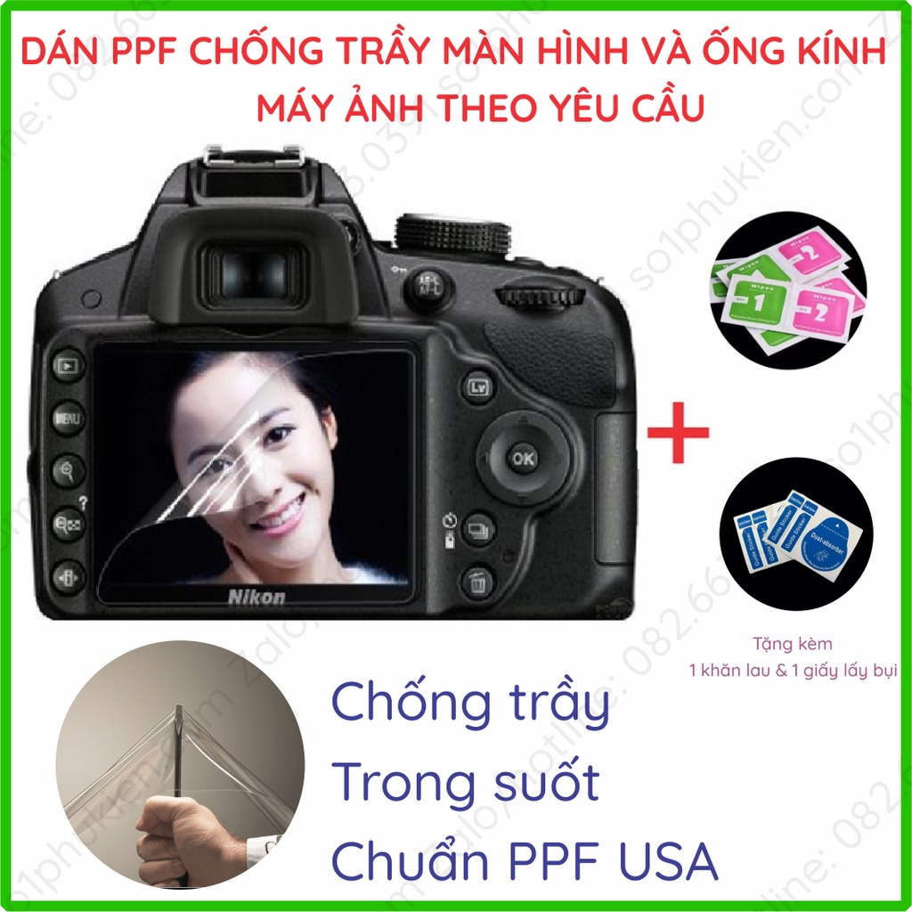 Dán màn hình và ống kính máy ảnh theo yêu cầu, chất liệu PPF chống trầy xước, tự phục hồi vết thương